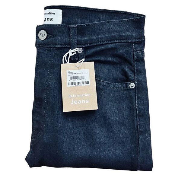 Reformation Julia High Cigarette Jean SIZE 27 - Picture 8 of 12